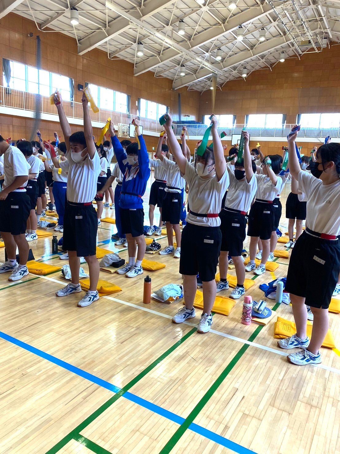 普及No.52【オリパラ事業】小山町立北郷中学校にてタグラグビー教室を実施いたしました