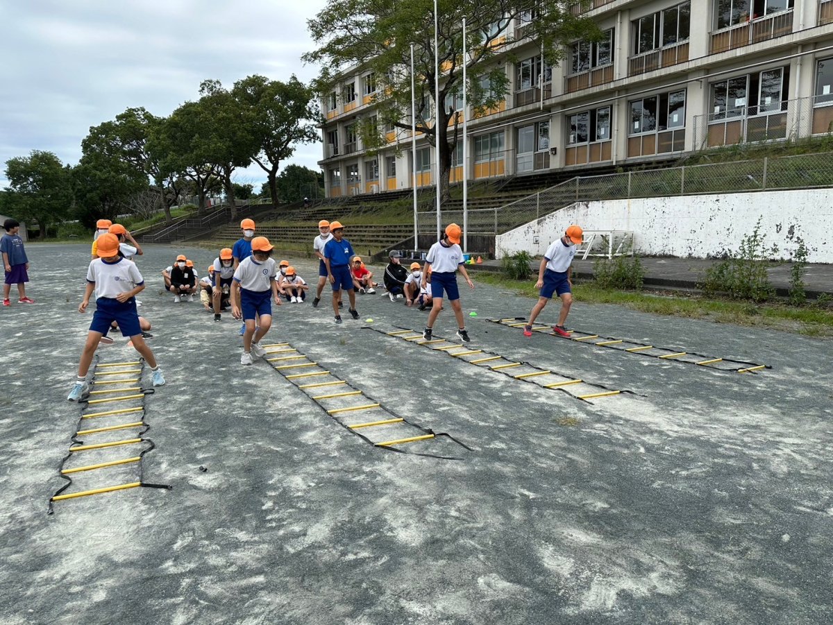 普及No.80【オリパラ事業】御前崎市立第一小学校にて50m走(走力アップ)を実施いたしました