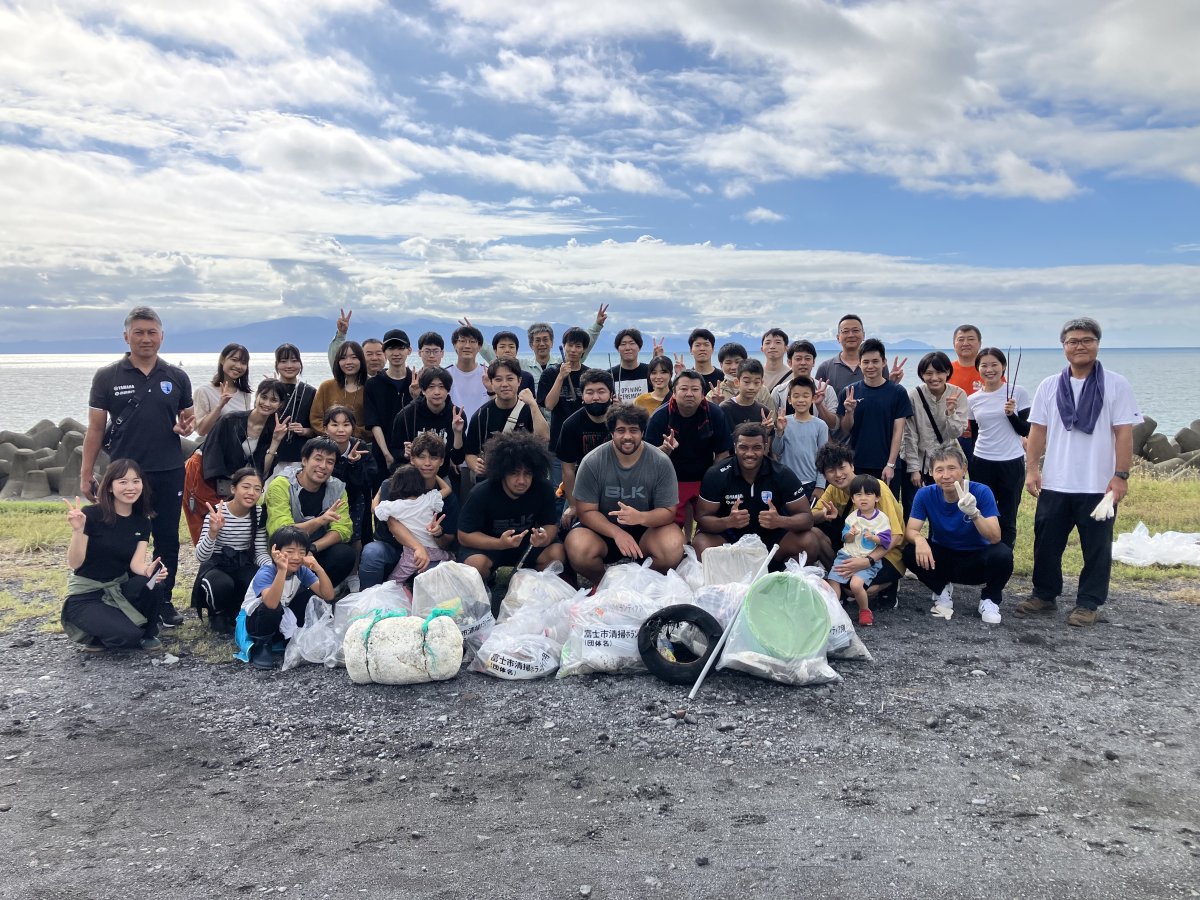 ポリプラスチックス株式会社工場付近の海岸清掃に参加しました