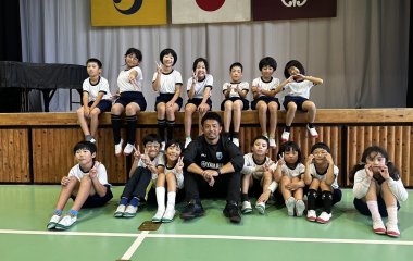 普及No.153【湖西市わくわく子ども教室】湖西市立東小学校にてタグラグビー教室を実施いたしました