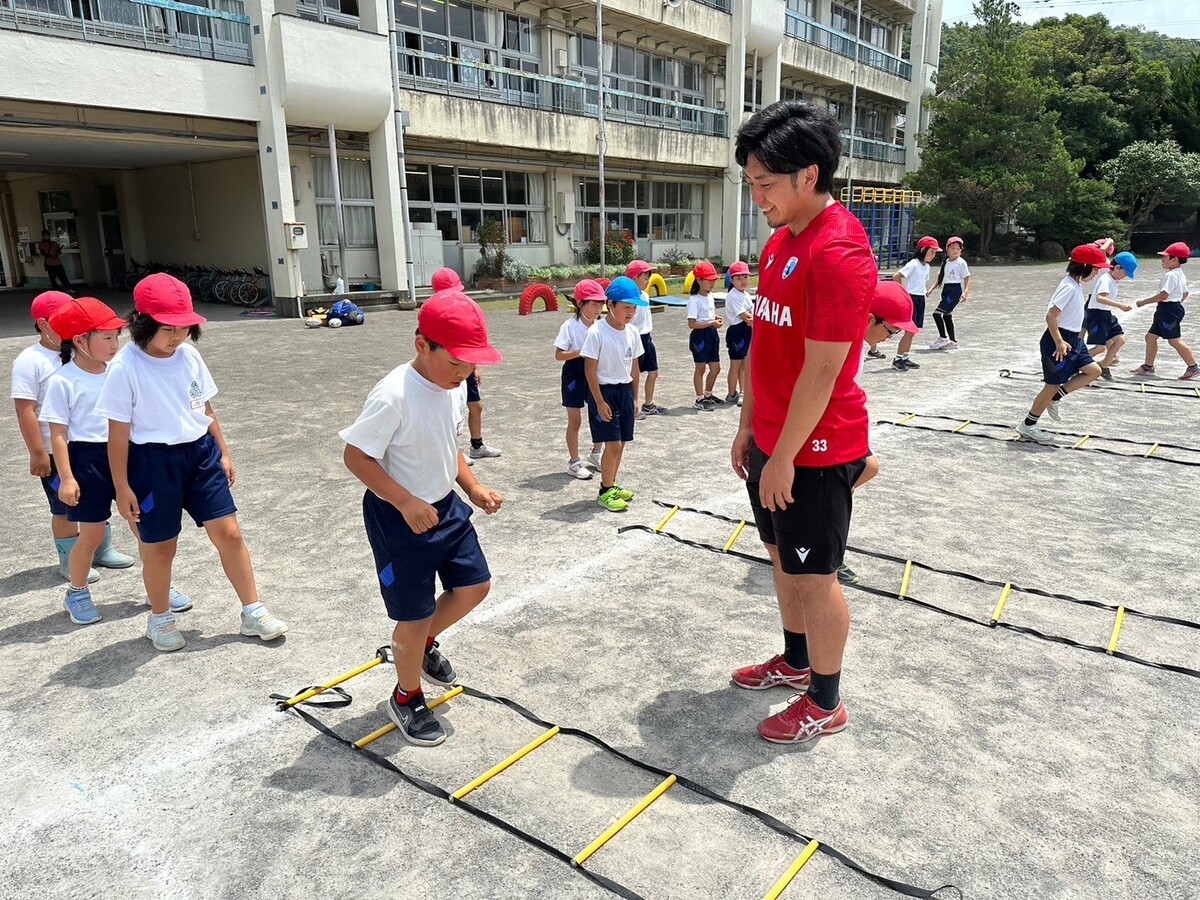 普及No.51【オリパラ事業】伊豆市立修善寺南小学校にて50m(走力アップ)を実施いたしました