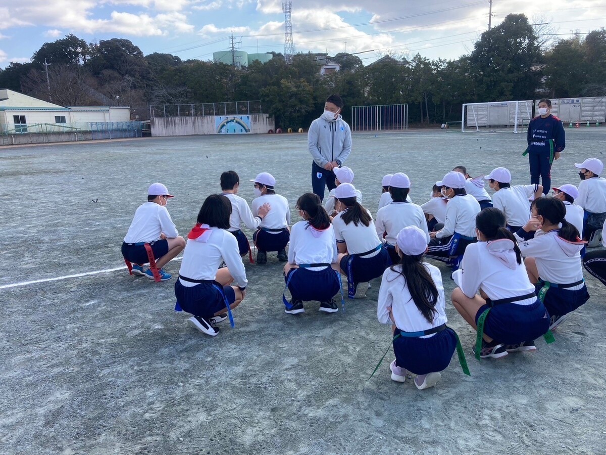 普及No.184【オリパラ事業】袋井市立袋井南小学校にてタグラグビー教室を実施いた... | 【公式】静岡ブルーレヴズ